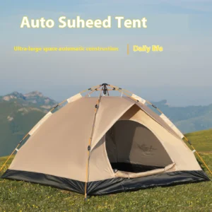 2-4 Person Camping Windproof Tents, Easy To Set Up, lightweight Camping Tent,Carpa,Suitable For Family Travel, Outdoor Camping